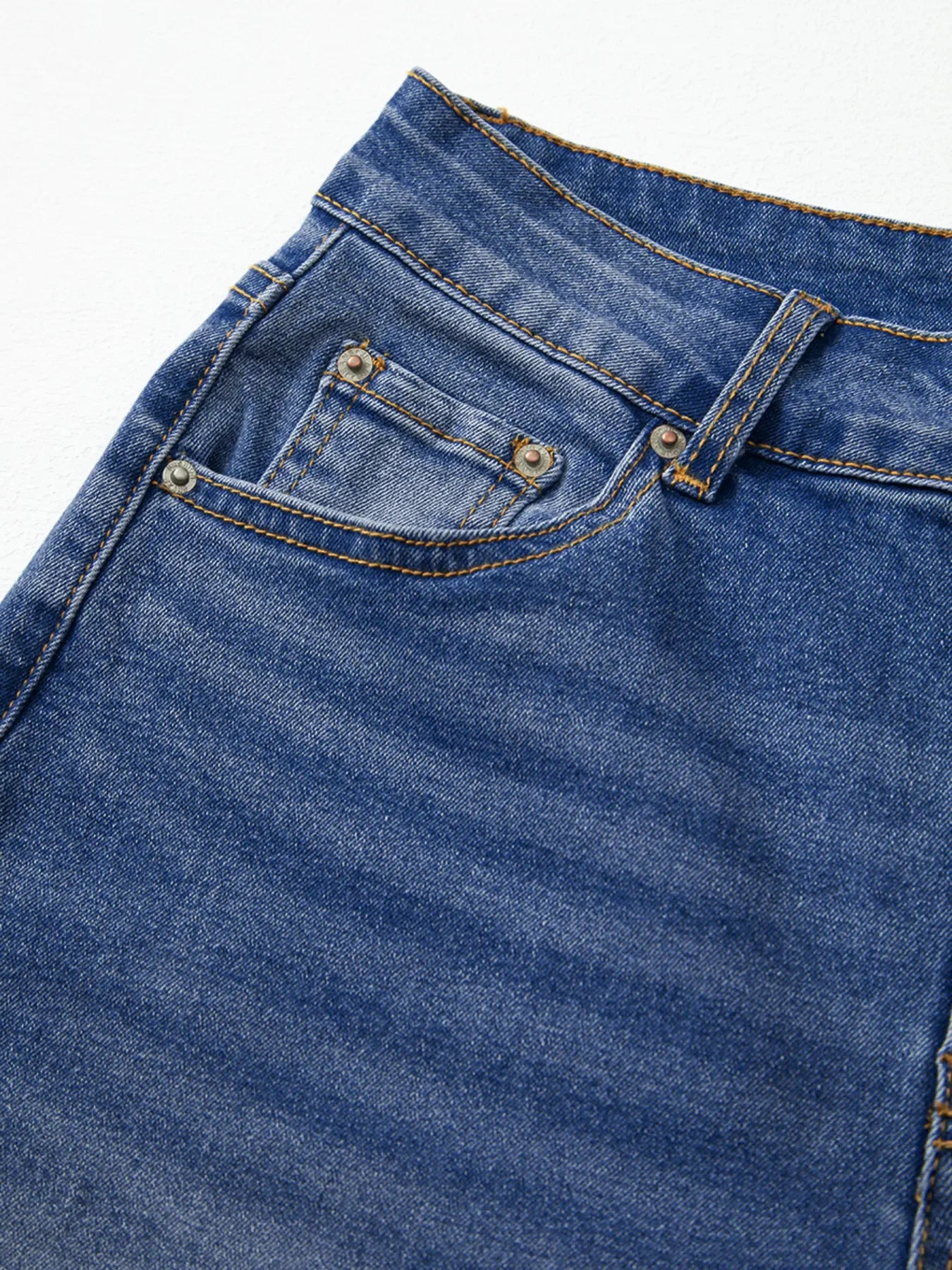 Coastal High Rise Loose Jeans With Raw Hem And Unique Cuffs - Southern Shores Clothing