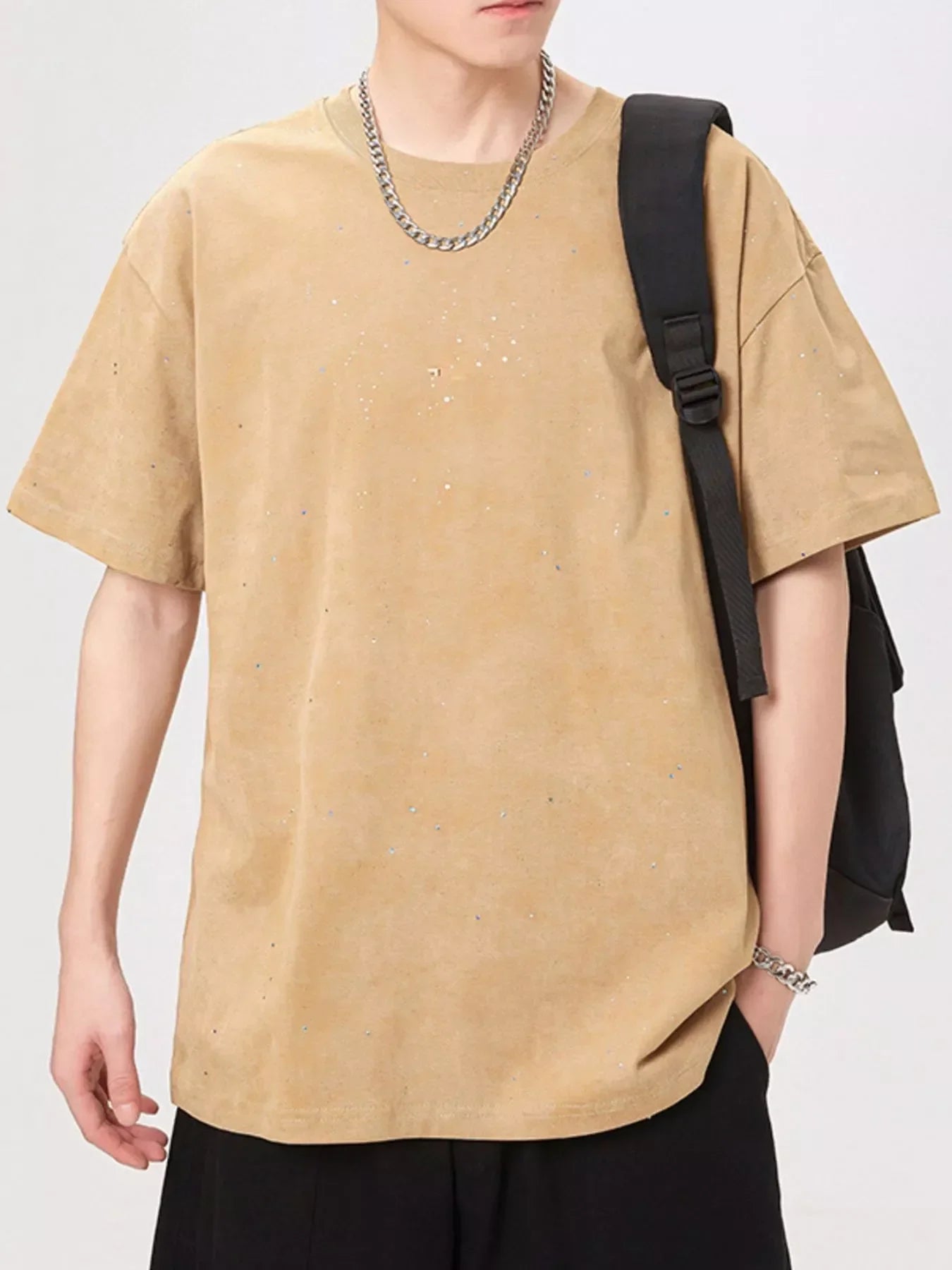 Plus Size Oversized Round Neck T Shirt Relaxed Fit - Southern Shores Clothing