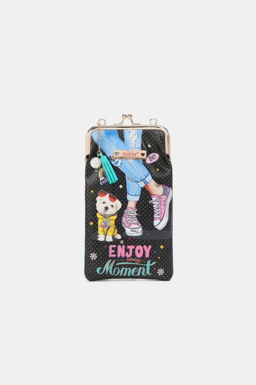 Kiss Lock Phone And Sunglasses Purse Case - Southern Shores Clothing