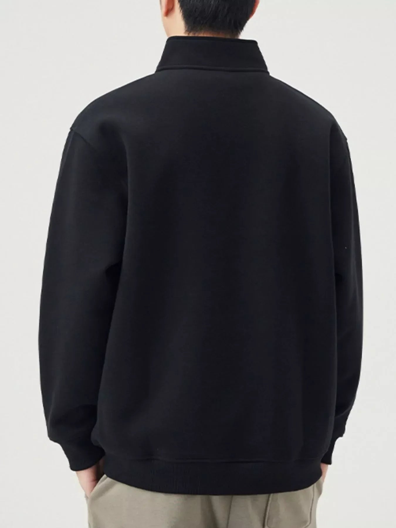 Plus Size Long Sleeve Cotton Spandex Button Sweatshirt - Southern Shores Clothing