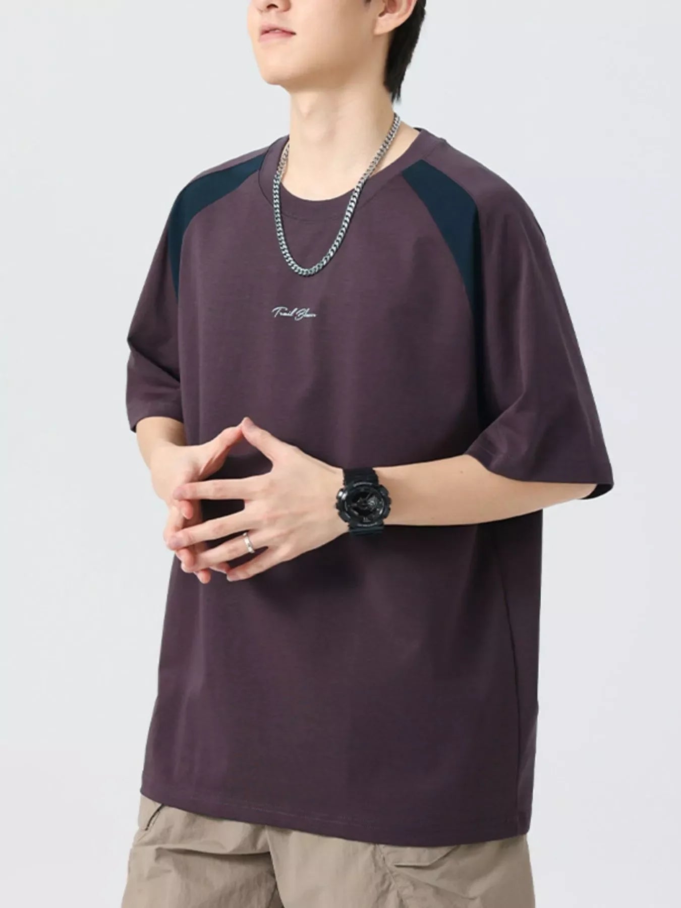 Plus Size Oversized Raglan T Shirt Coastal Style - Southern Shores Clothing