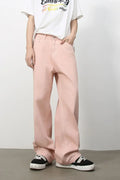 Wide Leg Cotton Denim Jeans With Classic Comfort - Southern Shores Clothing
