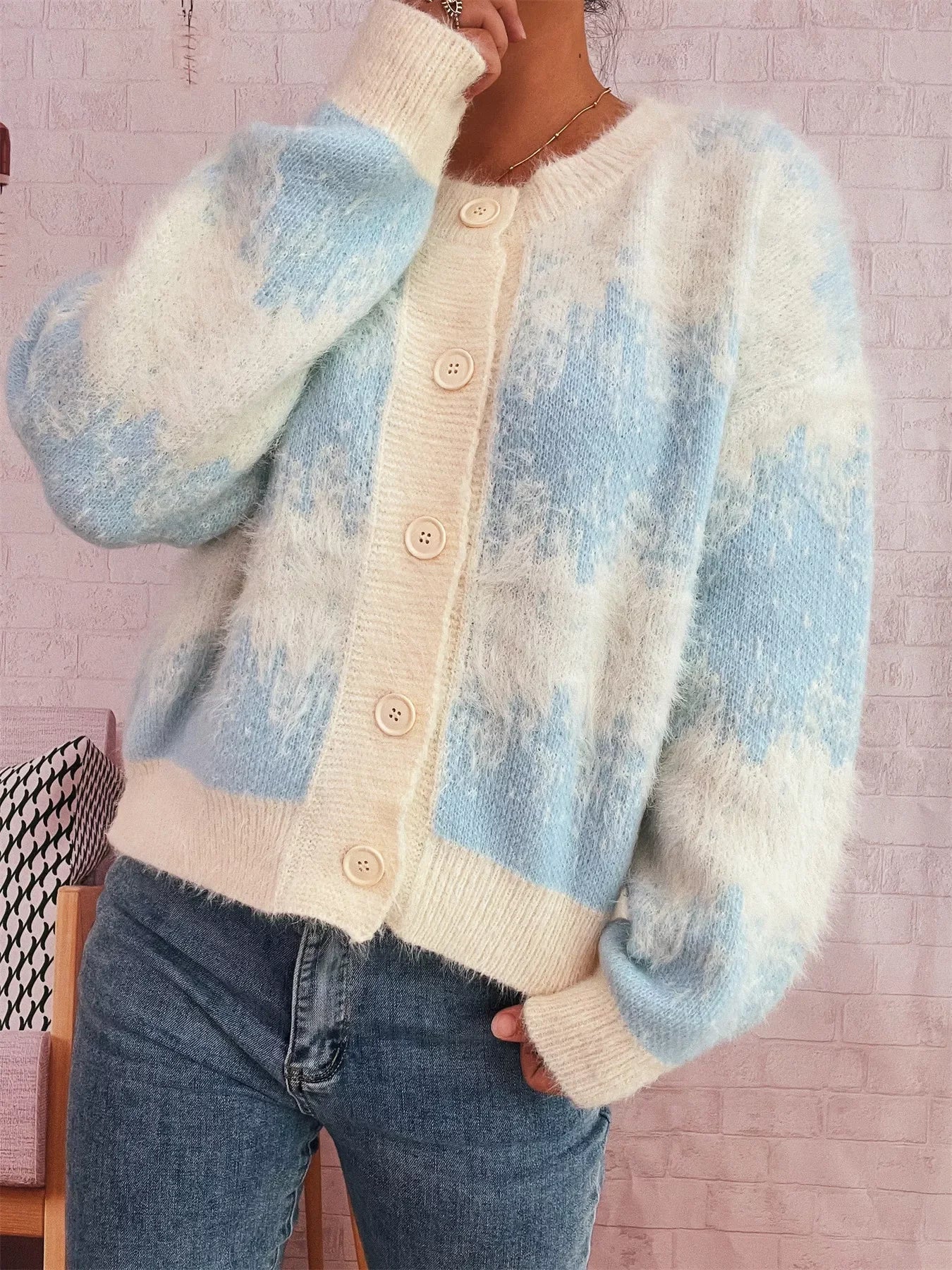 Ribbed Hem Button Up Cardigan With Stretch - Southern Shores Clothing