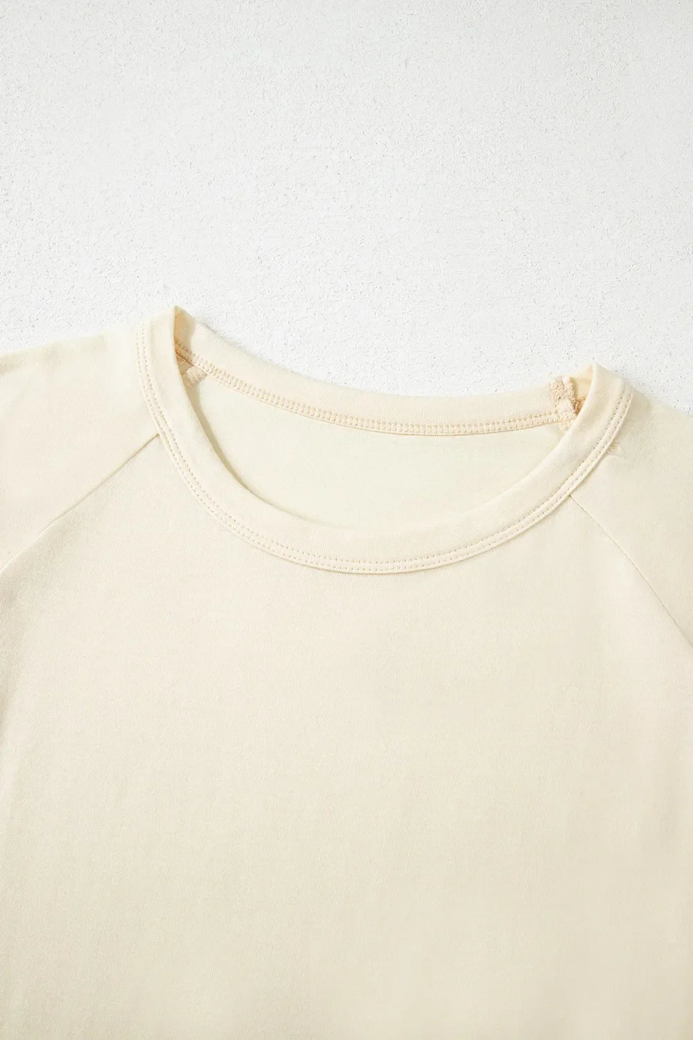 Color Block Stitched Sleeve Loose T Shirt - Southern Shores Clothing