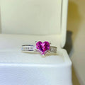 1 Carat Moissanite Sterling Silver Ring Everyday - Southern Shores Clothing