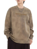 Plus Size Long Sleeve Letter Sweatshirt Coastal Style - Southern Shores Clothing