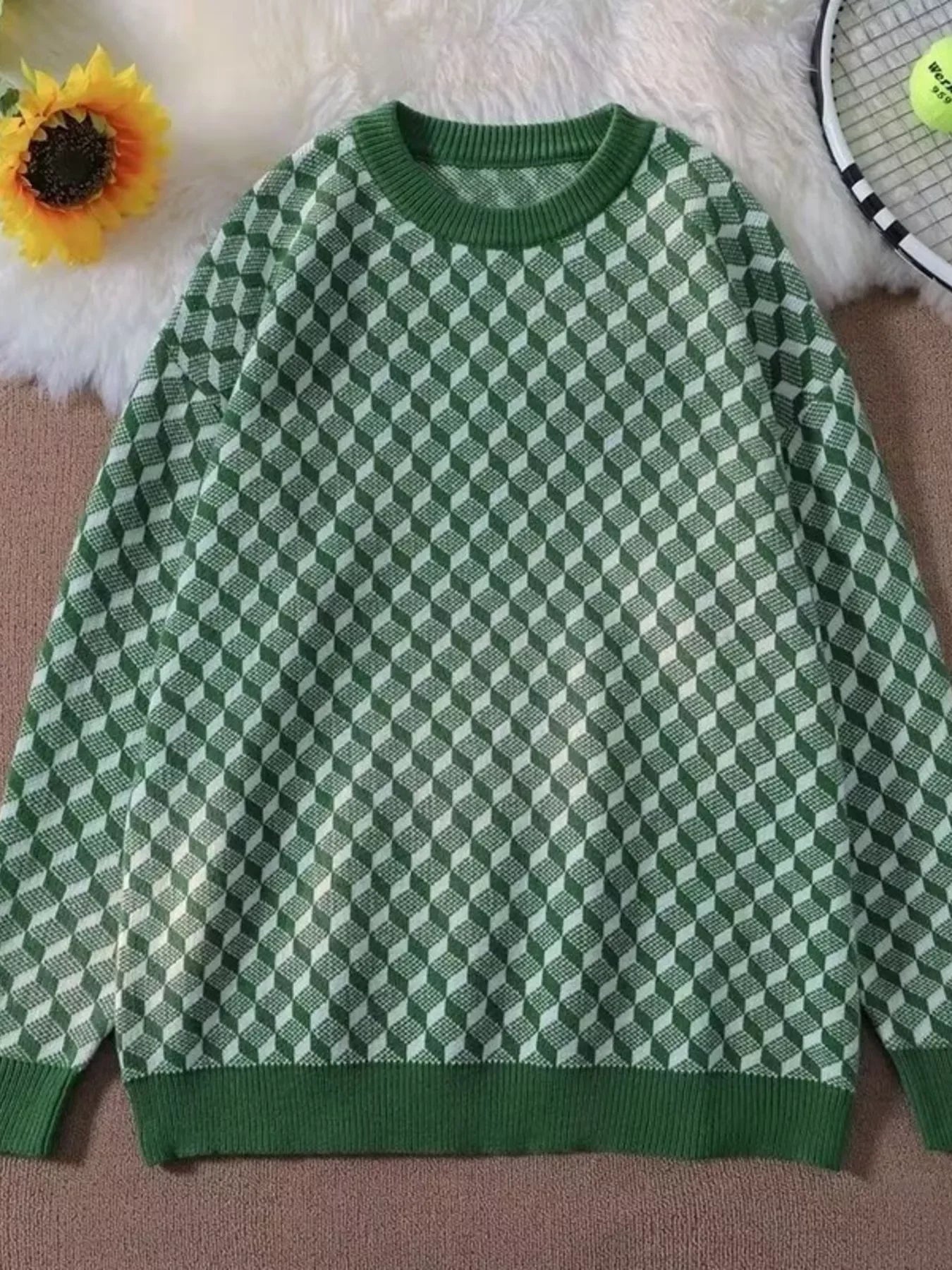 Plus Size Long Sleeve Sweater Relaxed Fit Coastal - Southern Shores Clothing