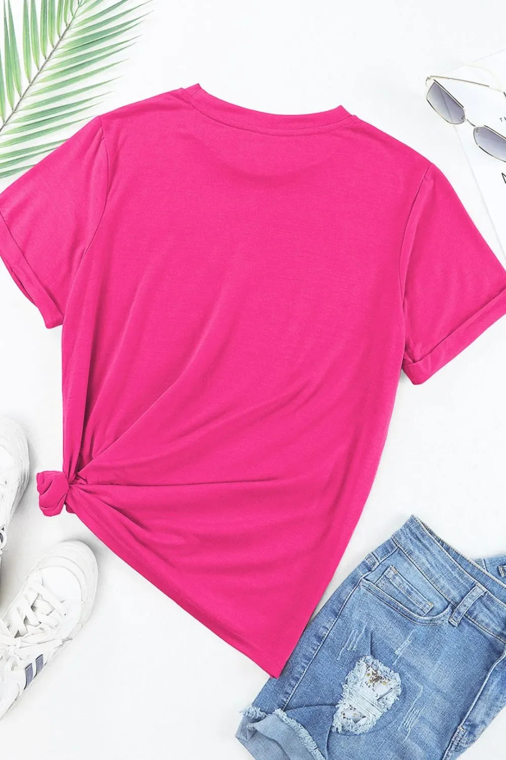 Sequin Easter Egg Short Sleeve T Shirt With Stretch Fabric - Southern Shores Clothing