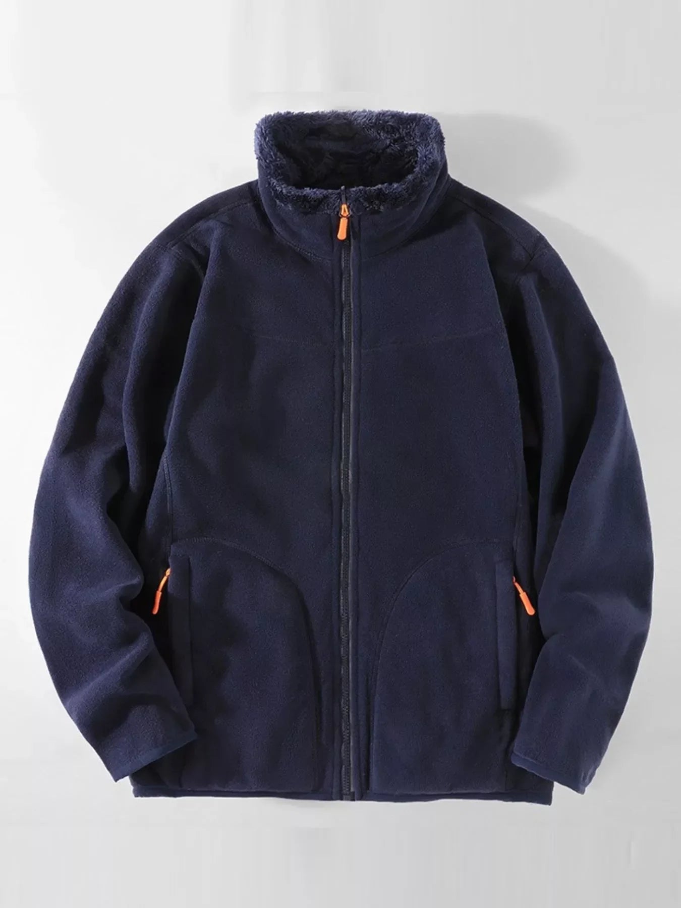 Plus Size Fleece Lined Full Zip Sweatshirt - Southern Shores Clothing