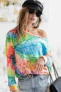 Tie Dye Soft Knit Jersey T Shirt For Outings - Southern Shores Clothing