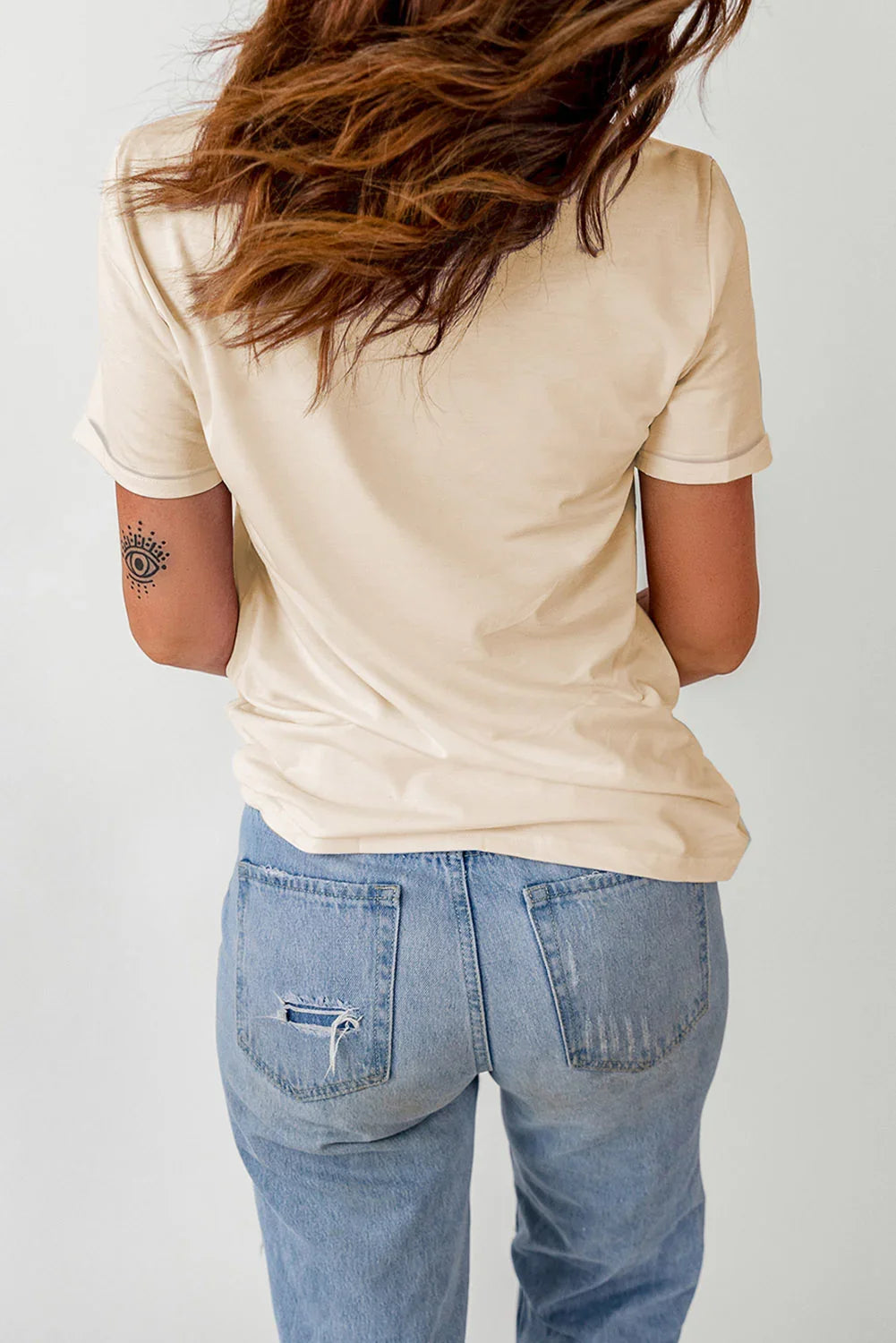 Pumpkin Graphic Round Neck Short Sleeve T Shirt - Southern Shores Clothing