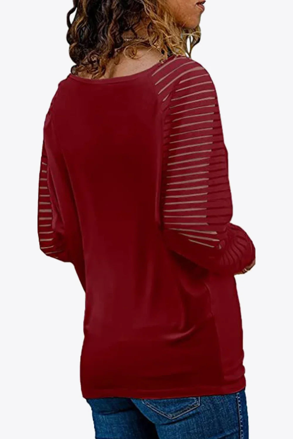 V-Neck Raglan Long Sleeve T-Shirt for Everyday Comfort - Southern Shores Clothing