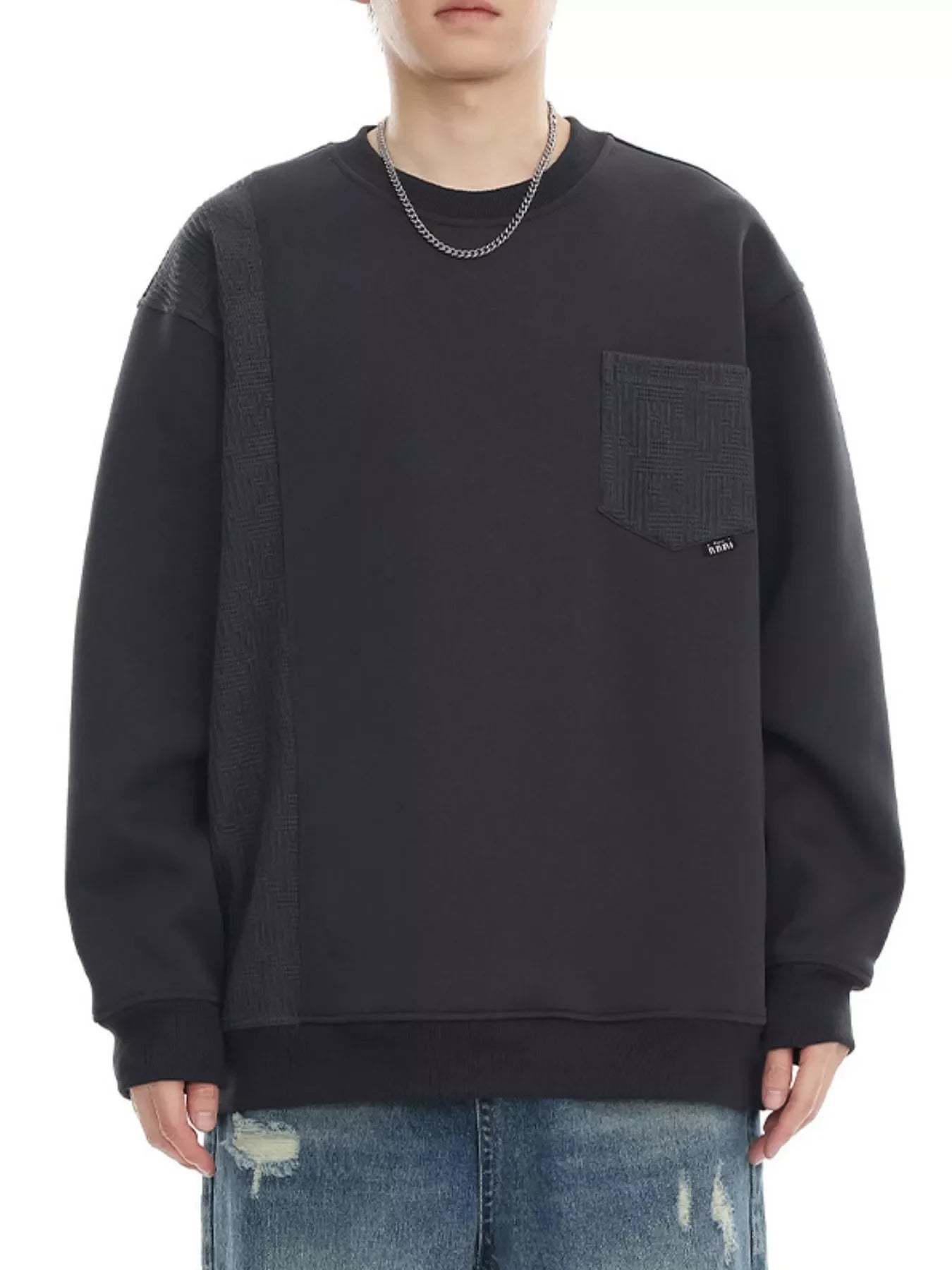 Plus Size Pocketed Long Sleeve Cotton-Polyester Sweatshirt - Southern Shores Clothing
