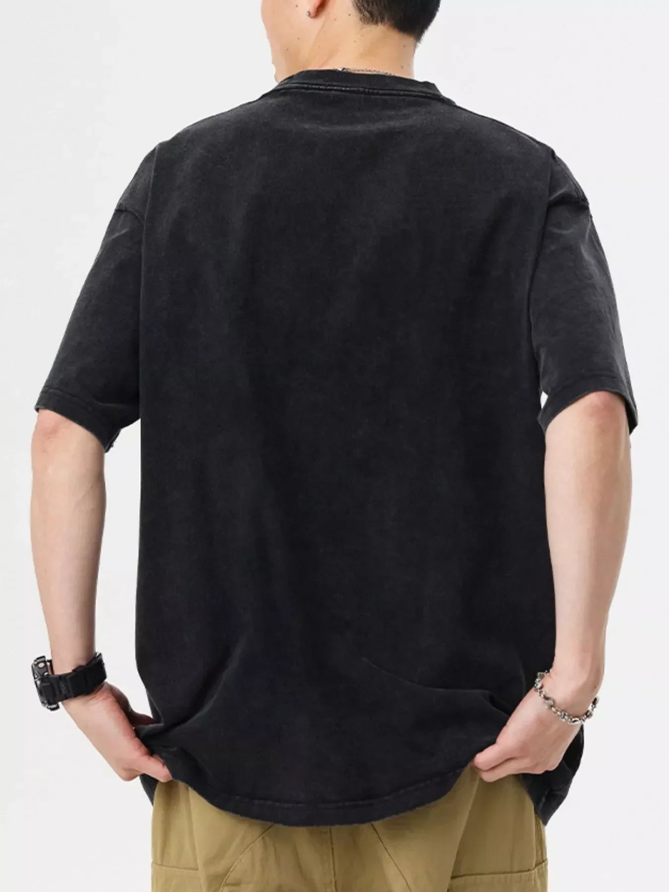 Oversized Vintage Washed Cotton T Shirt Top - Southern Shores Clothing