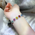 Sterling Silver Moissanite Bracelet Everyday Sparkle - Southern Shores Clothing