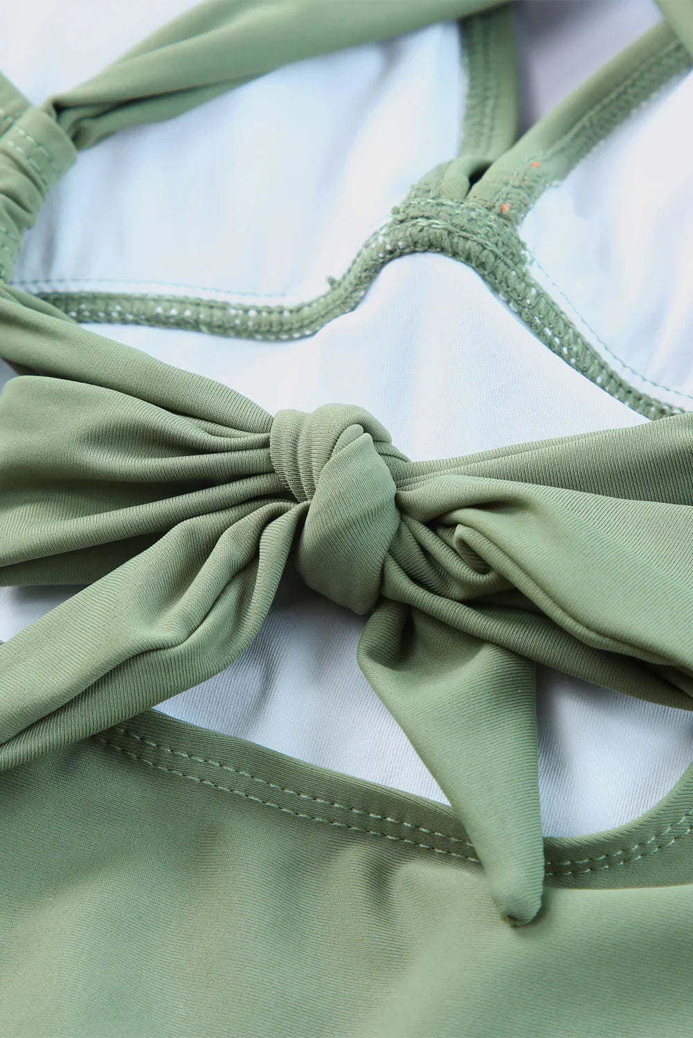 Tie Back Sleeveless Swim Dress and Bottoms Set - Southern Shores Clothing