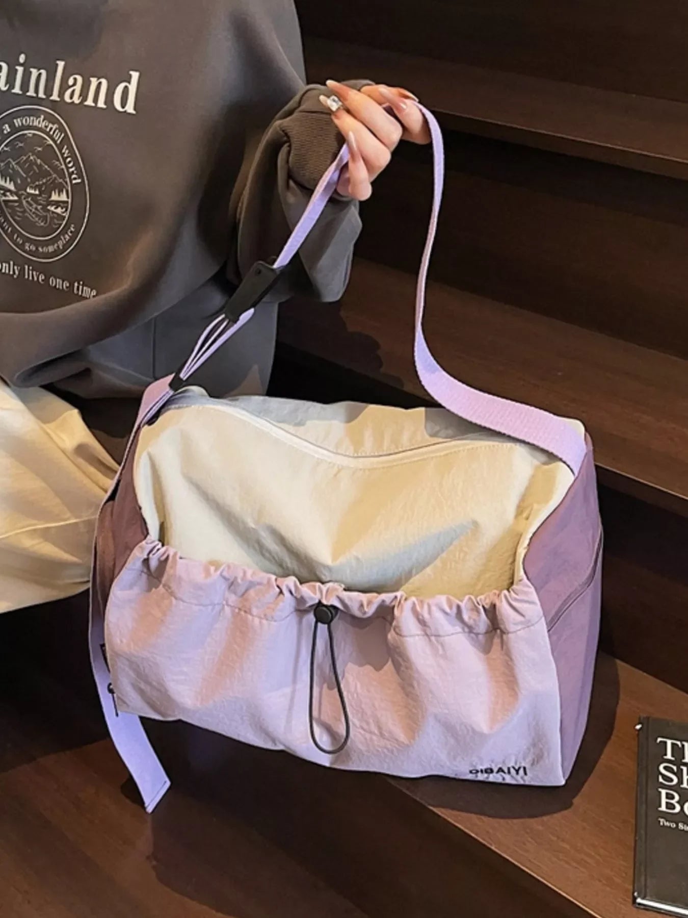 Compact Lightweight Oxford Travel Duffel Bag