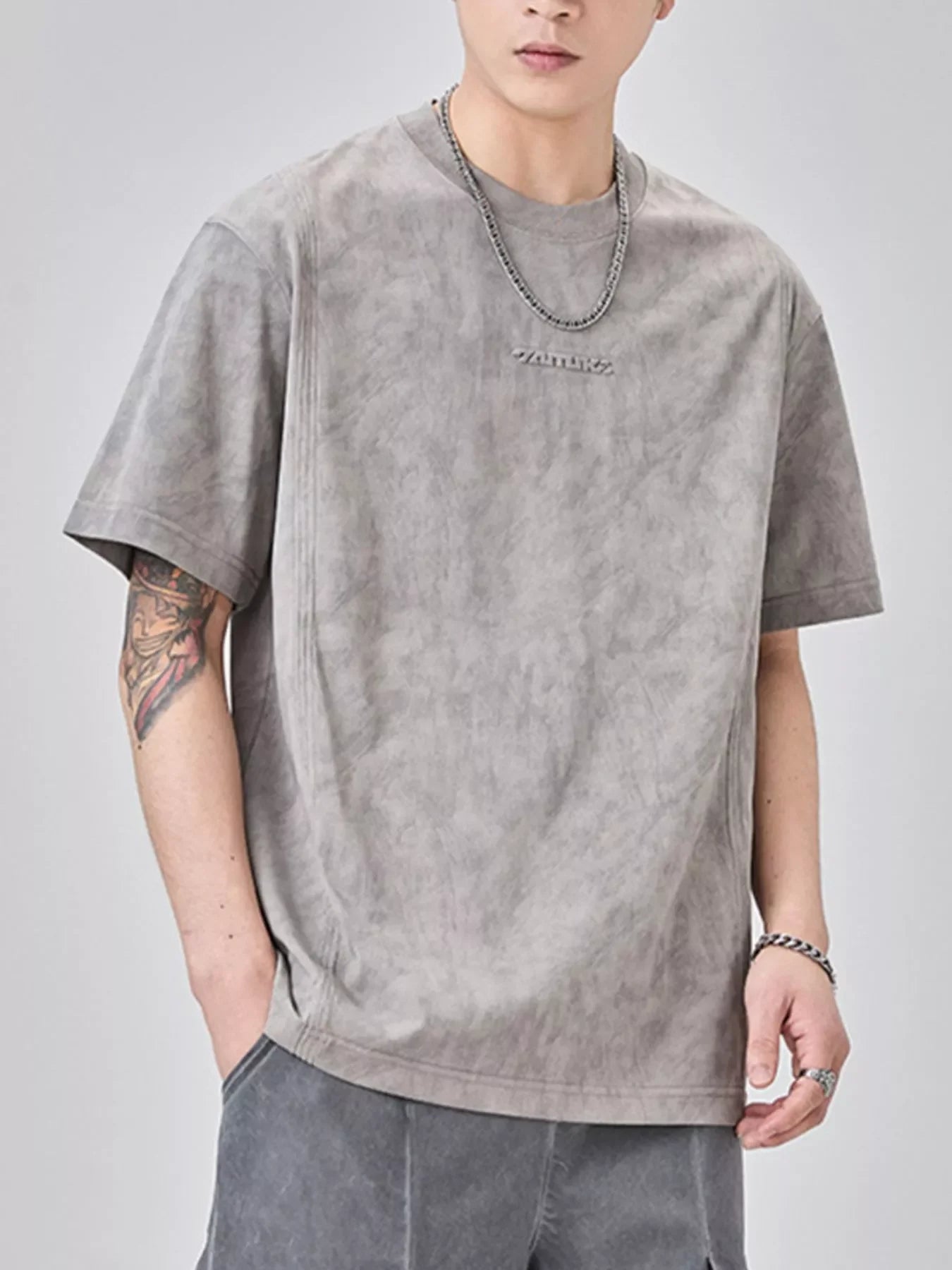 Plus Size Oversized Round Neck Short Sleeve T Shirt - Southern Shores Clothing
