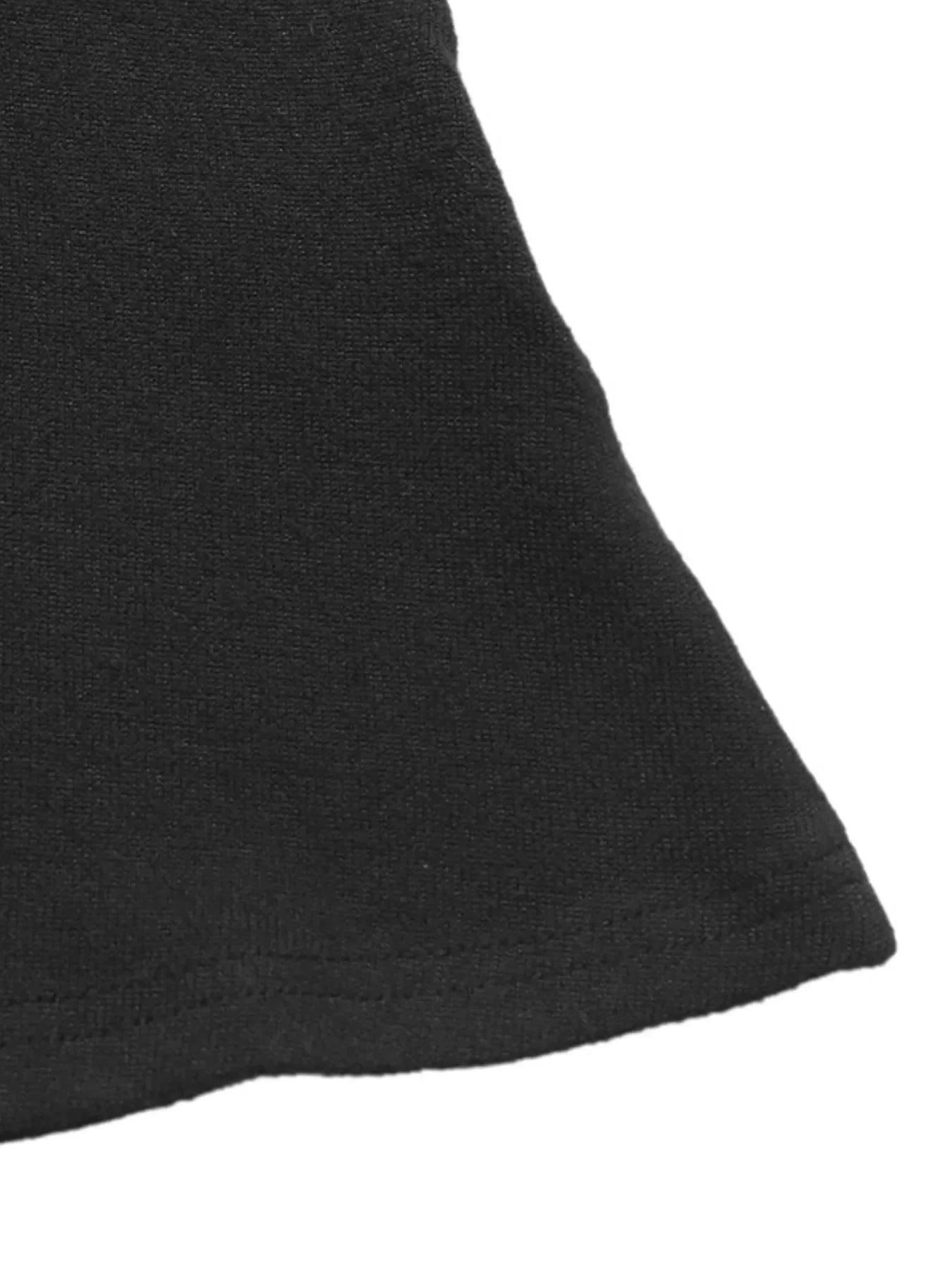 Asymmetrical Contrast Long Sleeved Dress - Southern Shores Clothing