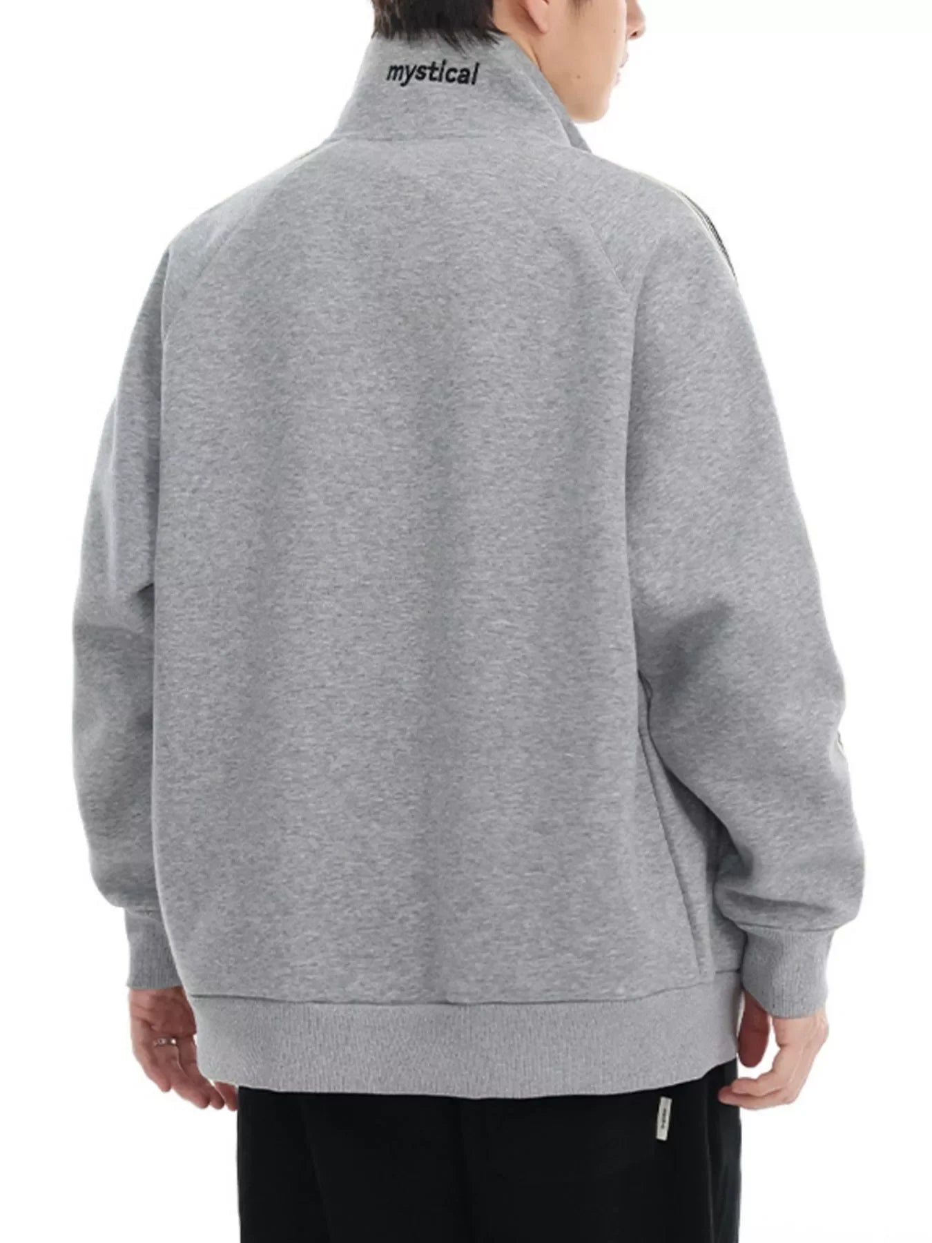 Plus Size Striped Zip Up Sweatshirt Casual Fit - Southern Shores Clothing