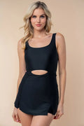 Sleeveless Performance Knit Swim Dress Back-Tie - Southern Shores Clothing