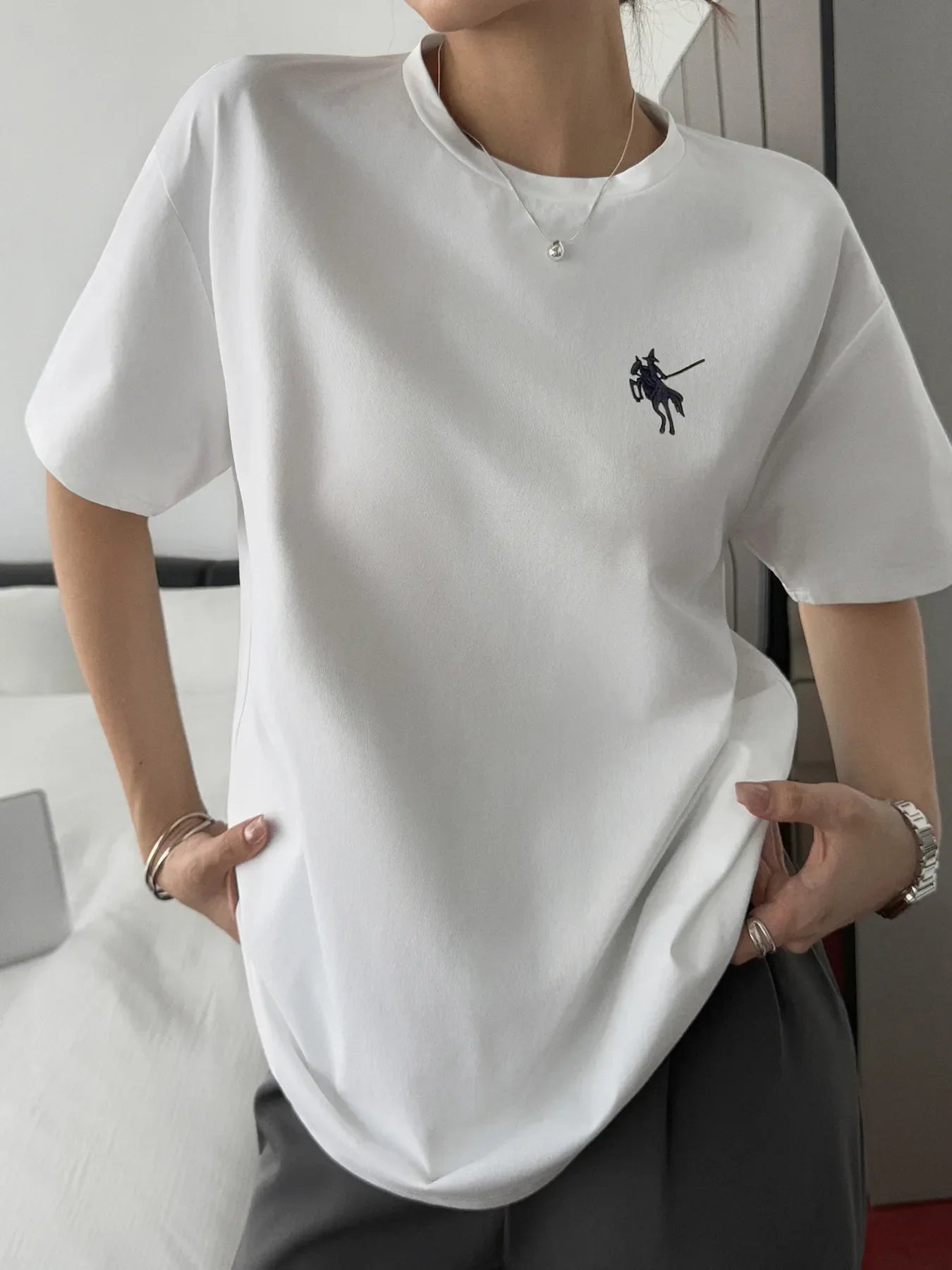 Round Neck Short Sleeve T-Shirt - Southern Shores Clothing
