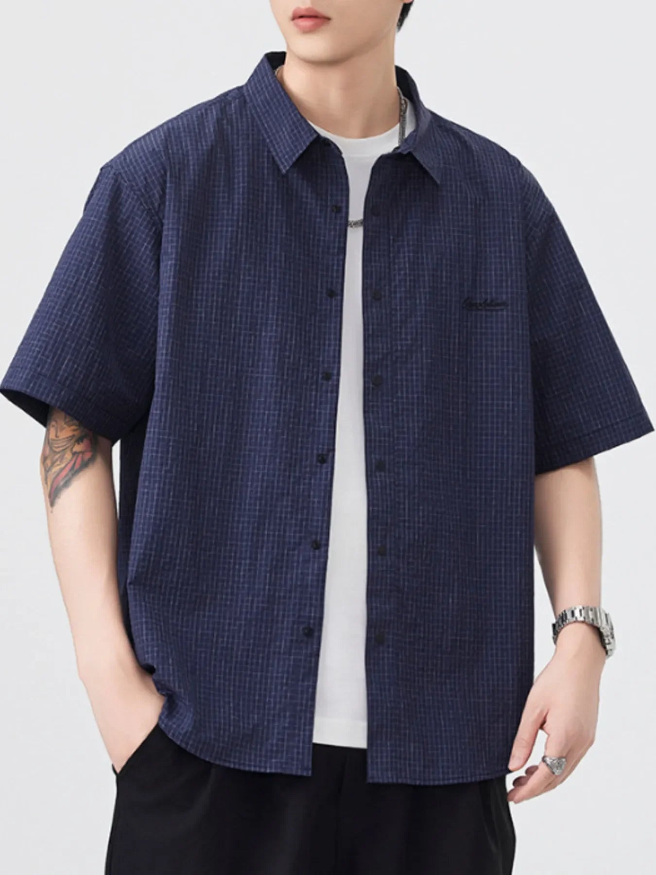 Plus Size Oversized Button Up Shirt Coastal Style