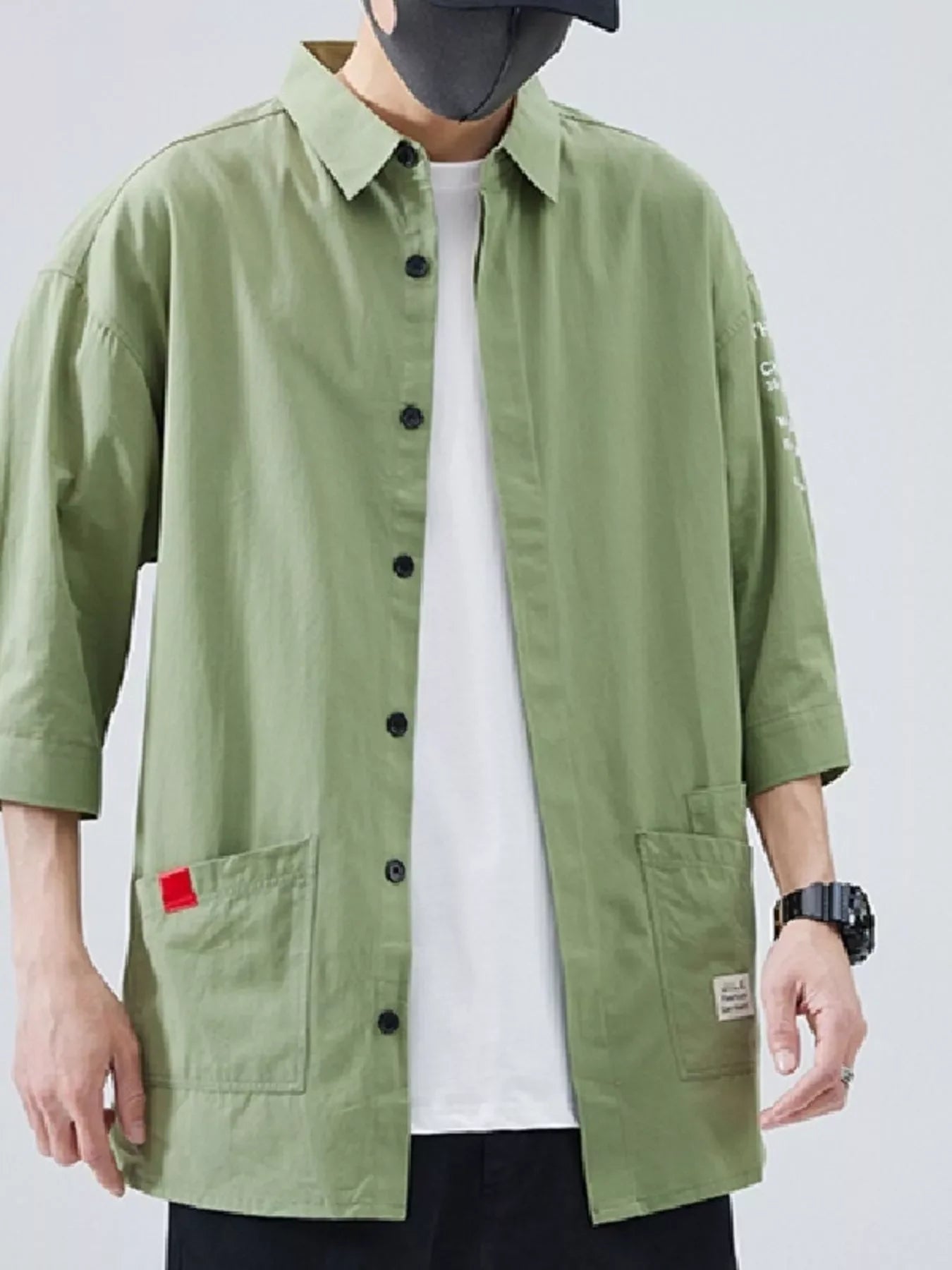 Oversized Plus Size Short Sleeve Button Up Shirt - Southern Shores Clothing