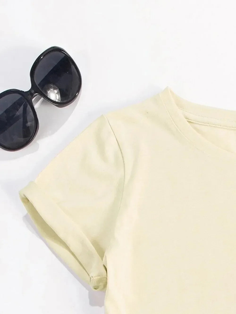 Happy Easter Round Neck Short Sleeve T Shirt - Southern Shores Clothing