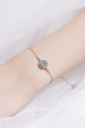 1 Carat Moissanite Sterling Silver Chain Bracelet - Southern Shores Clothing