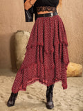 Lightweight Breathable Lace Detail Layered Skirt - Southern Shores Clothing