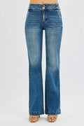 Tummy Control High Rise Bootcut Jeans Plus Size - Southern Shores Clothing