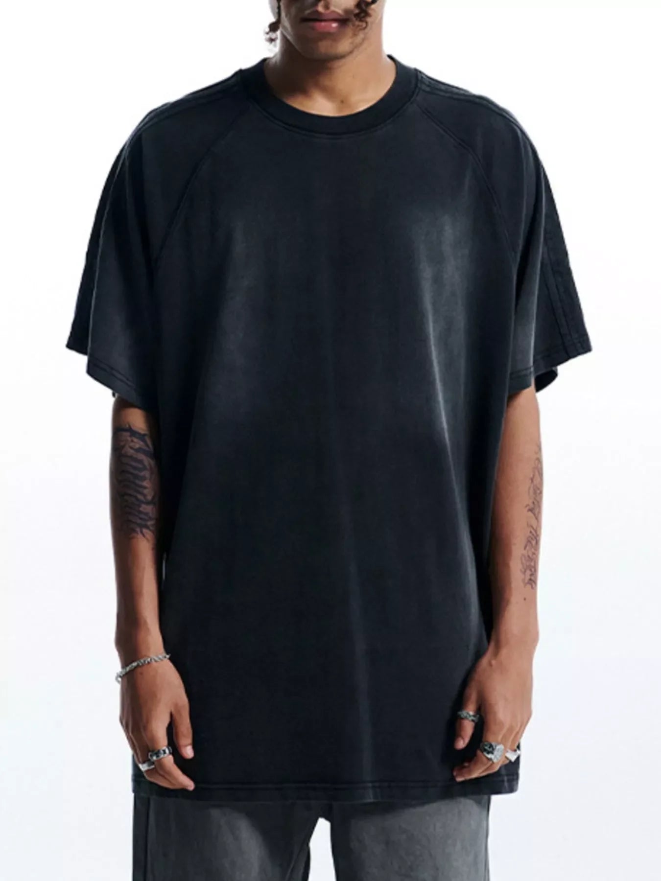 Vintage Wash Oversized Stretch Tee Shirt - Southern Shores Clothing