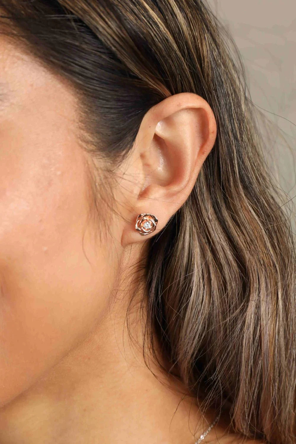 Sterling Silver Moissanite Flower Earrings - Southern Shores Clothing