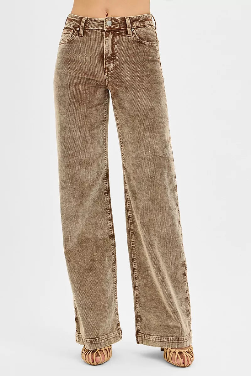Southern Style RISEN High Rise Wide Leg Corduroy Jeans