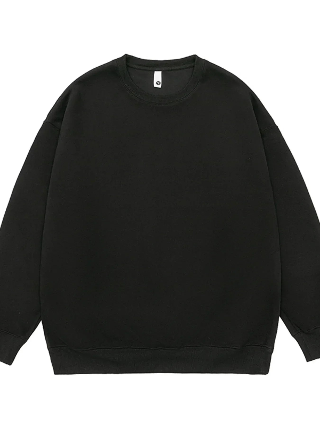 Oversized Plus Size Cotton Spandex Round Neck Sweatshirt - Southern Shores Clothing