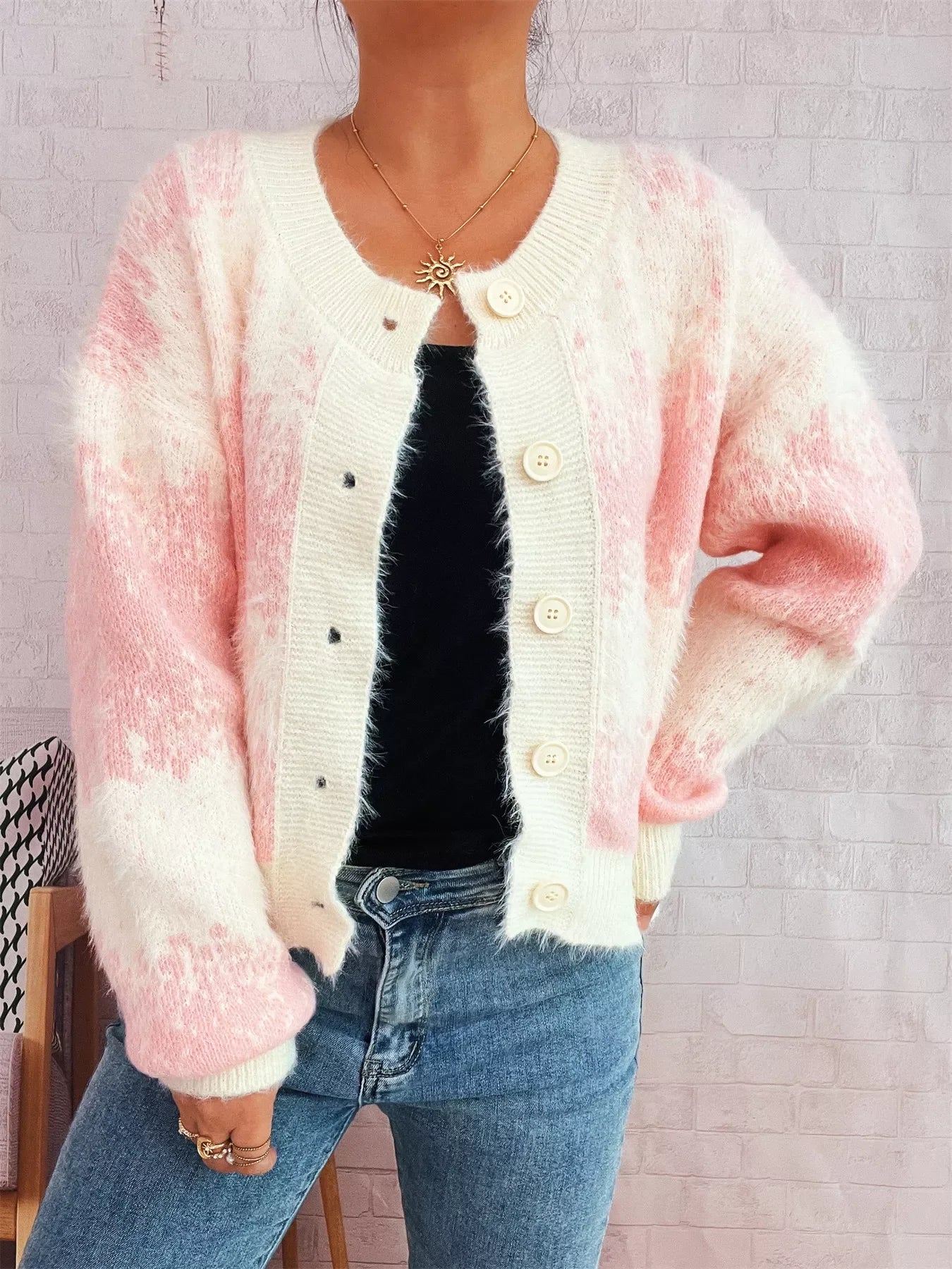 Ribbed Hem Button Up Cardigan With Stretch - Southern Shores Clothing