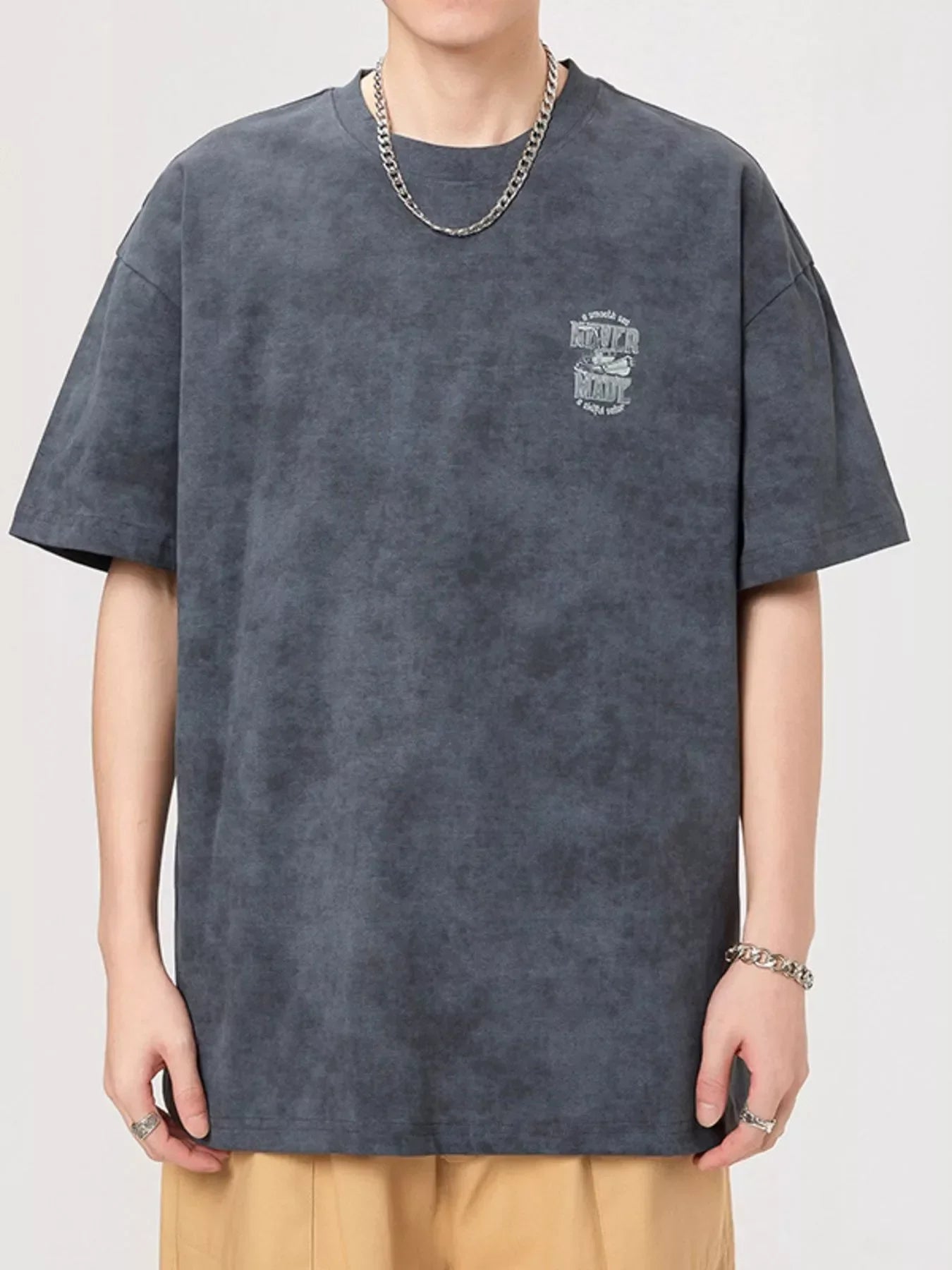 Plus Size Oversized Round Neck T Shirt, Relaxed Fit - Southern Shores Clothing