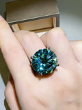 Coastal 20 Carat Moissanite Sterling Silver Ring - Southern Shores Clothing