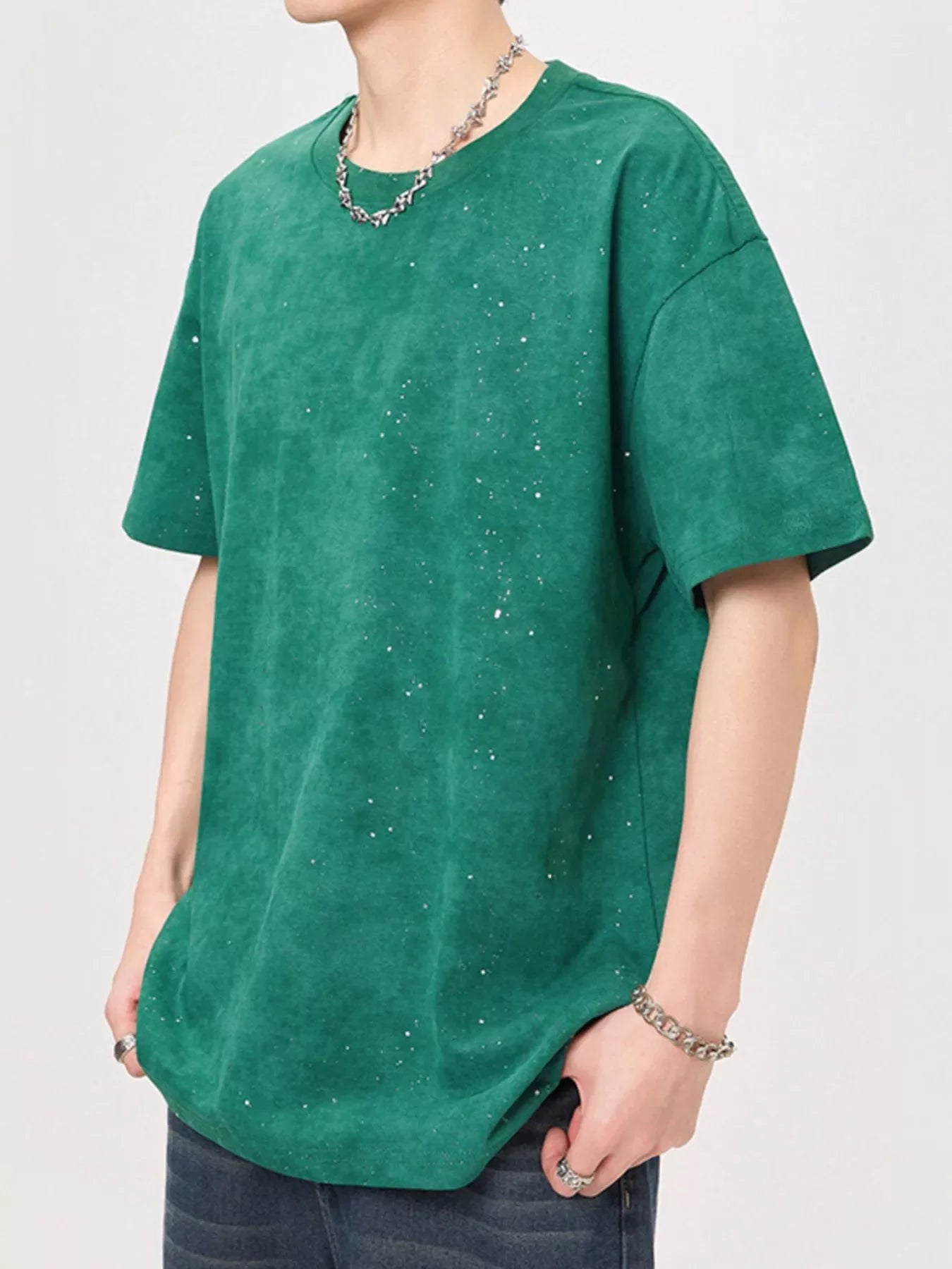 Plus Size Oversized Round Neck T Shirt Relaxed Fit - Southern Shores Clothing