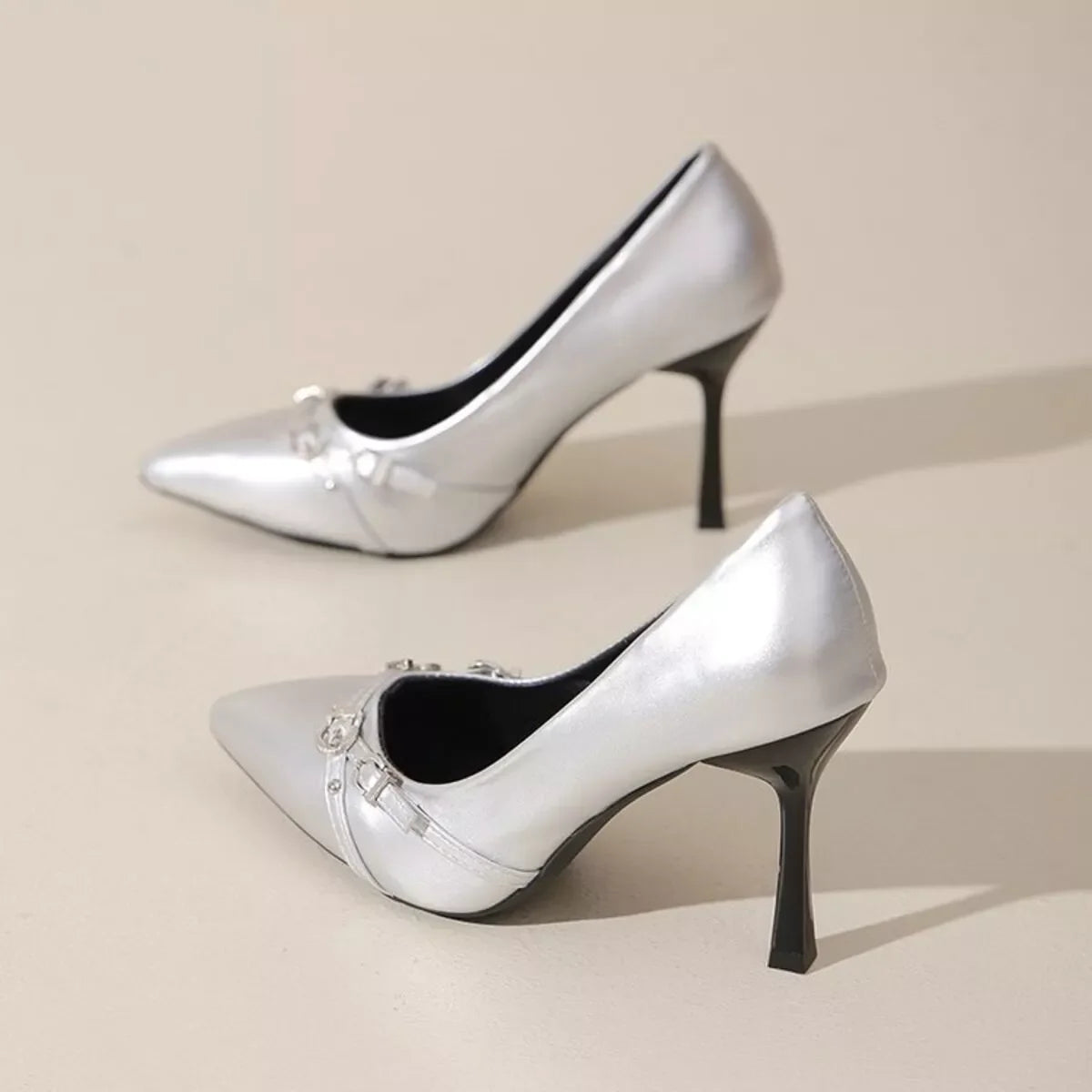 Elegant Point Toe High Heel Pumps For Formal Wear - Southern Shores Clothing