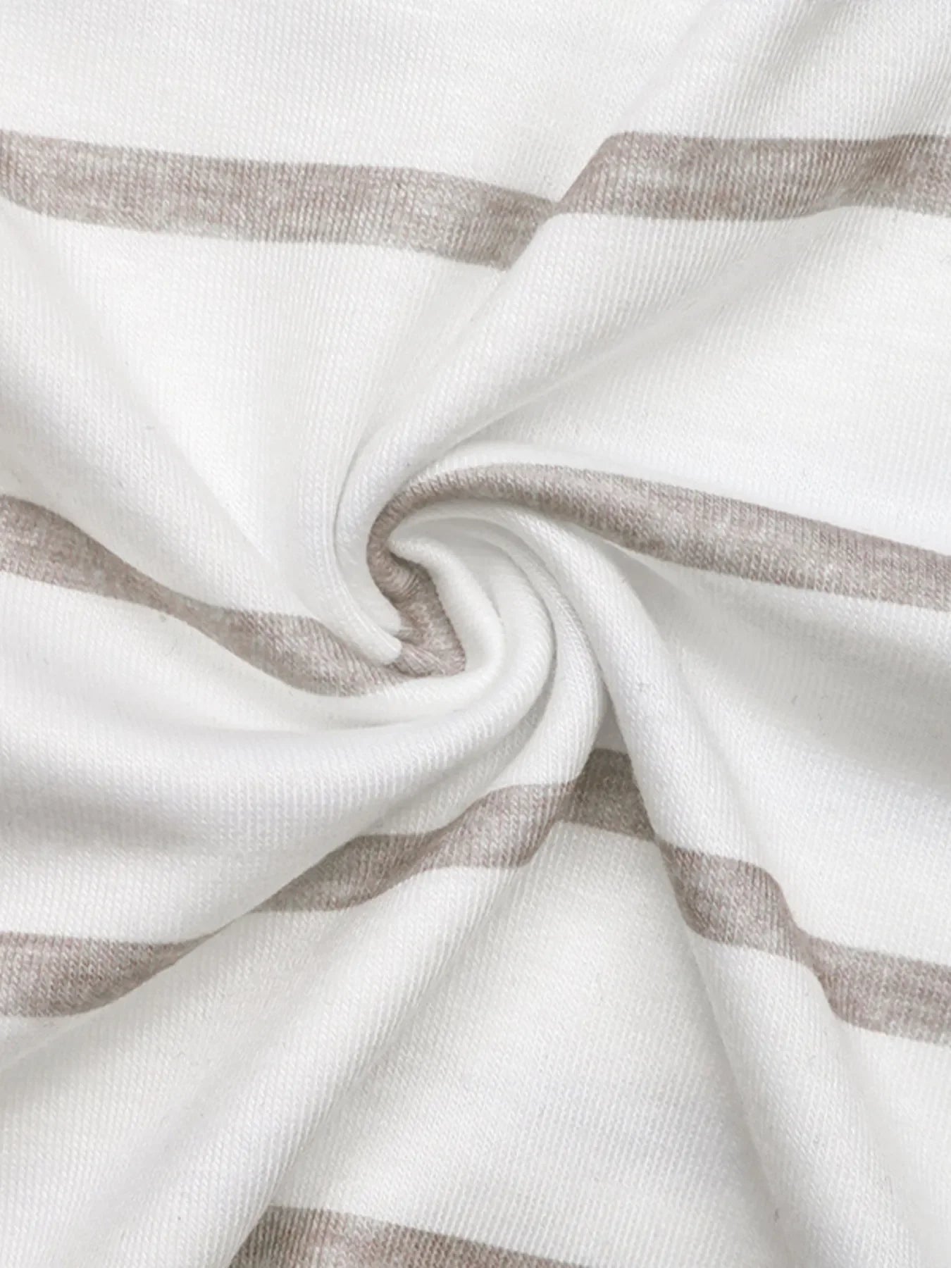 Striped Long Sleeve Stretch T Shirt Casual Top - Southern Shores Clothing