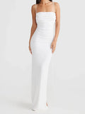 Backless Slit Sleeveless Bodycon Maxi Magnolia Dress - Southern Shores Clothing