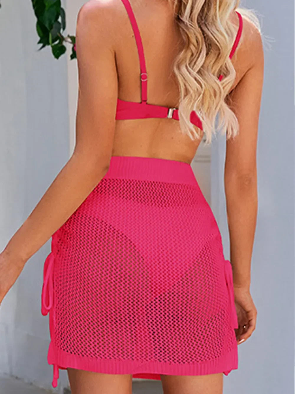 Drawstring Elastic Waist Swim Skirt Beachwear - Southern Shores Clothing