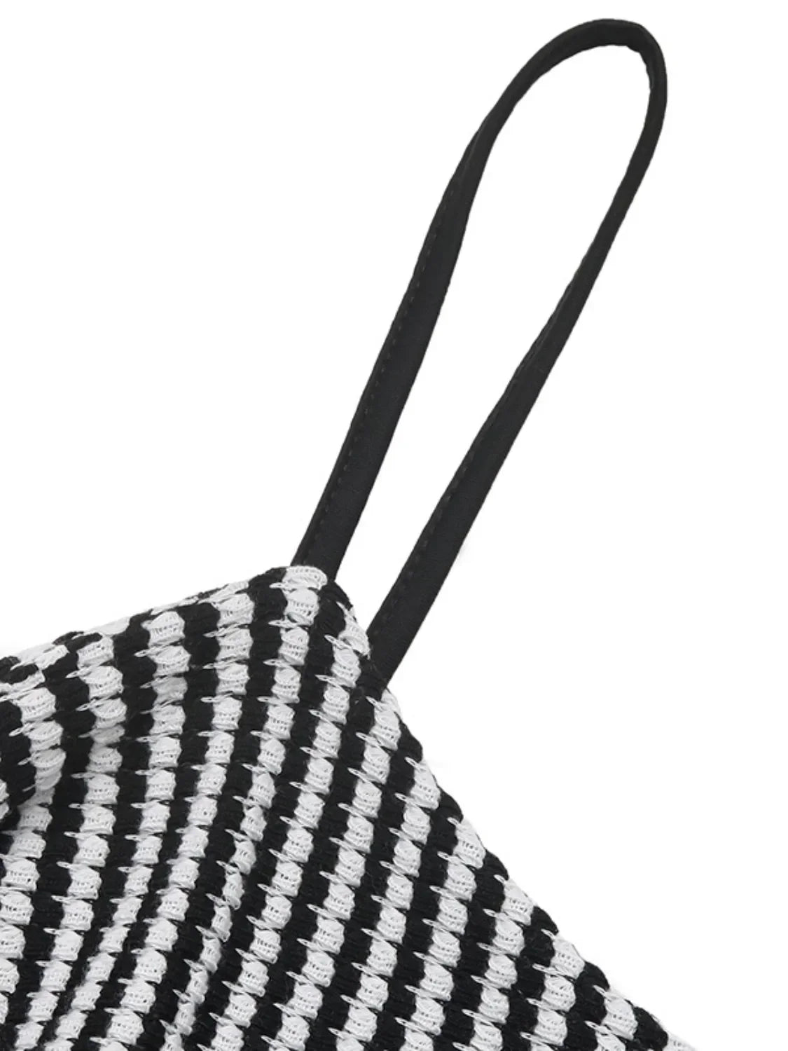 Twisted Front Striped Sleeveless Romper For Spring - Southern Shores Clothing