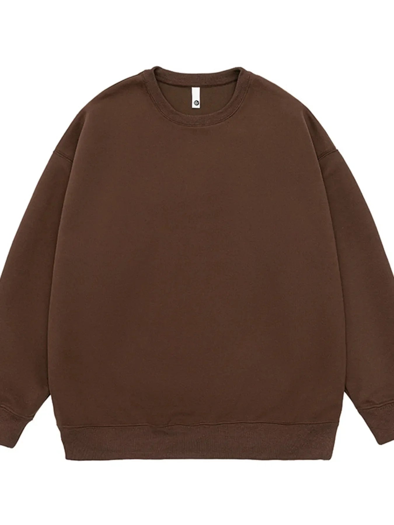 Oversized Plus Size Cotton Spandex Round Neck Sweatshirt - Southern Shores Clothing