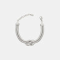 Titanium Steel Knot Bracelet Coastal Style - Southern Shores Clothing
