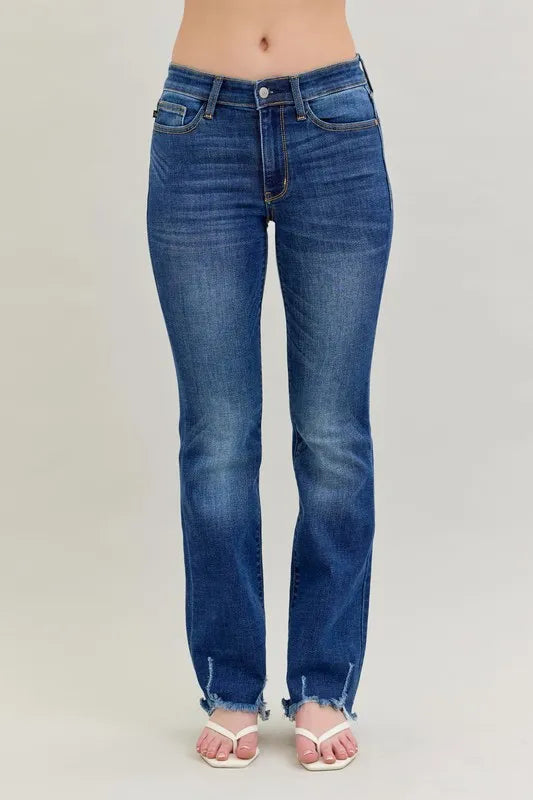 Women's Coastal Judy Blue Mid-Rise Bootcut Jeans Plus Size