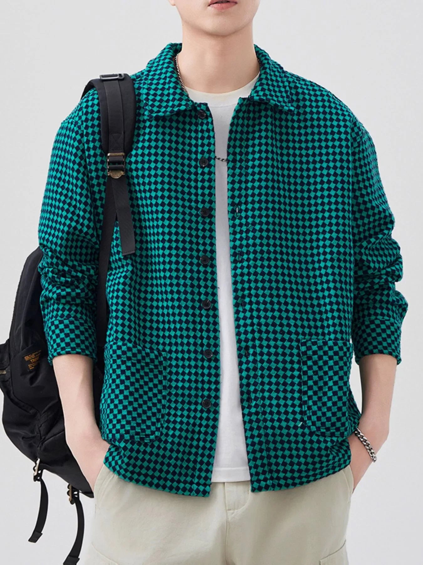 Plus Size Button Up Long Sleeve Shirt Relaxed Fit - Southern Shores Clothing