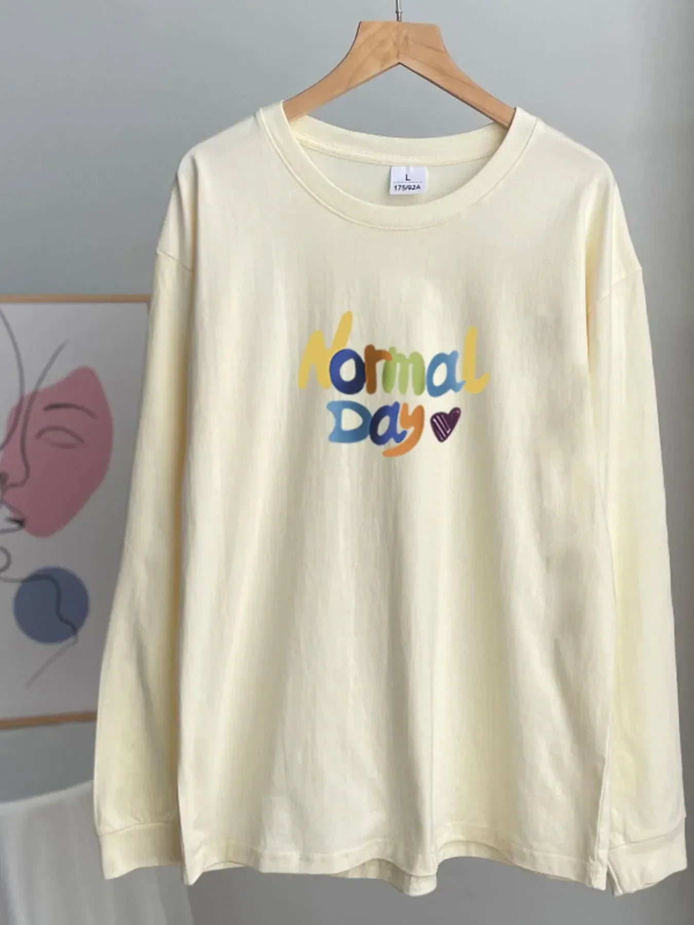Normal Day Long Sleeve T Shirt With Stretch Polyester - Southern Shores Clothing
